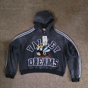Valley Dreams Black Hoodie